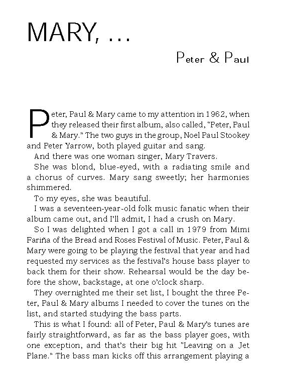 Mary . . .Peter and Paul